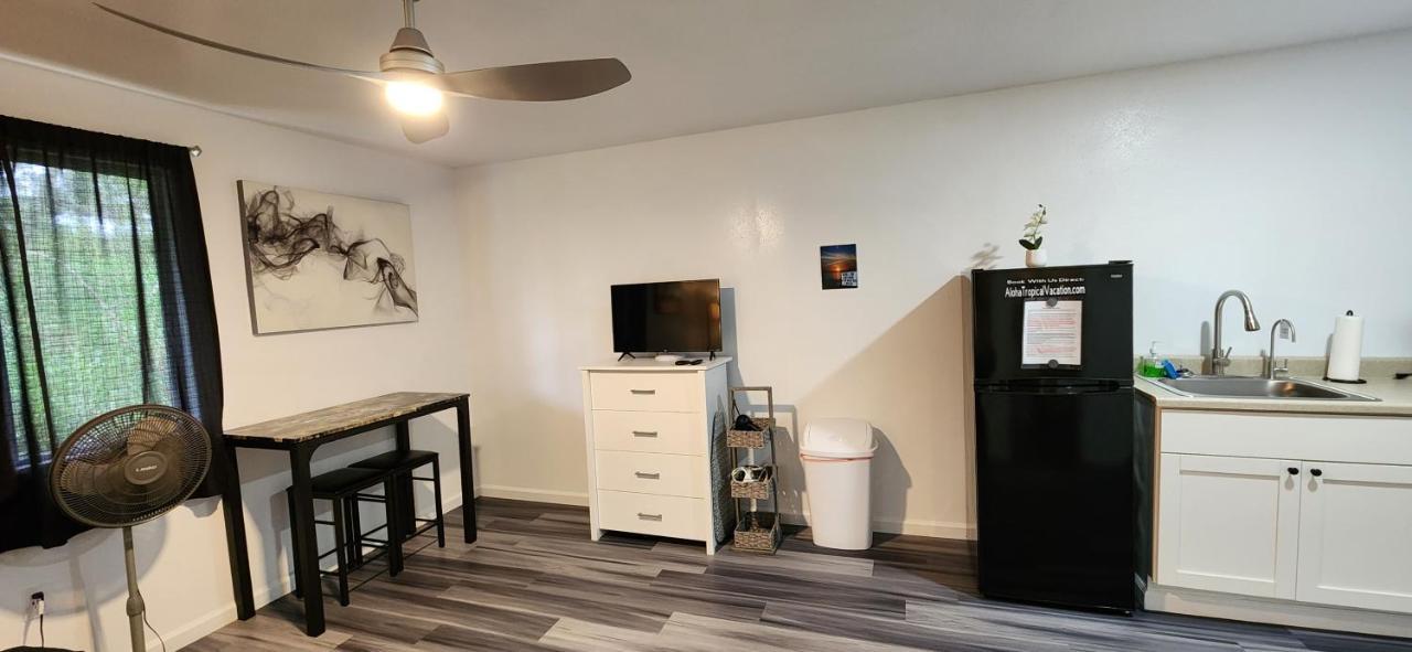 #4 New! Cozy Private Studio! Self Checkin Studio Apt Keaau ภายนอก รูปภาพ